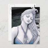 Carte Postale Water Goddess AI Generated Art Postcard (Devant / Derrière)