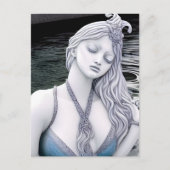 Carte Postale Water Goddess AI Generated Art Postcard (Devant)
