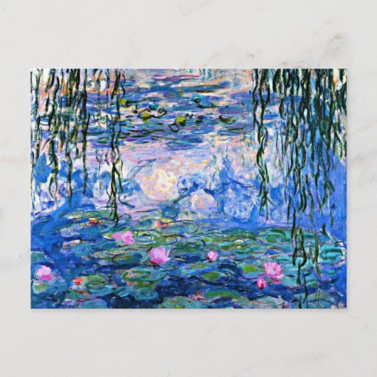 Carte Postale Water Lilies - 1919 OEuvre impressionniste (Devant)