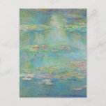 Carte Postale Water Lilies 3 par Claude Monet Postcard<br><div class="desc">Claude Monet - Maîtres d'Art - Impressionnisme</div>