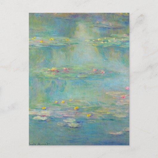 Carte Postale Water Lilies 3 par Claude Monet Postcard (Devant)