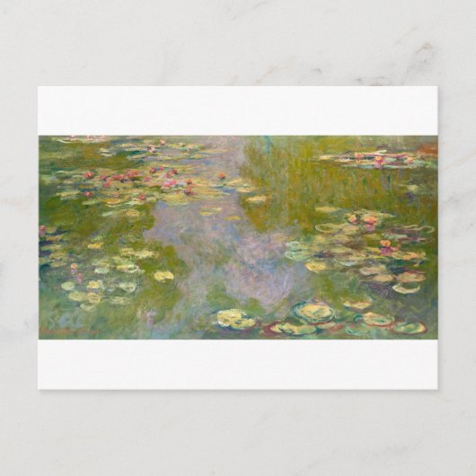 Carte Postale Water Lilies by Claude Monet (Devant)