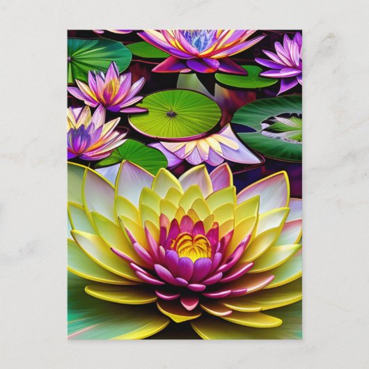 Carte postale Water Lily (Devant)