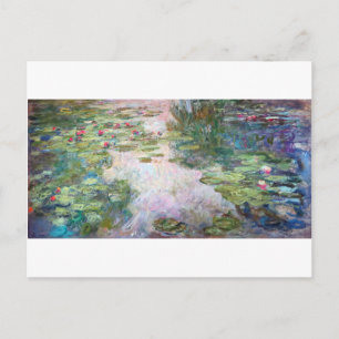 Carte Postale Water Lily Pond à Giverny, Claude Monet