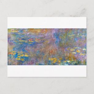 Carte Postale Water Lily Pond à Giverny, Claude Monet