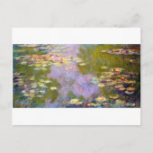 Carte Postale Water Lily Pond à Giverny, Claude Monet (Devant)