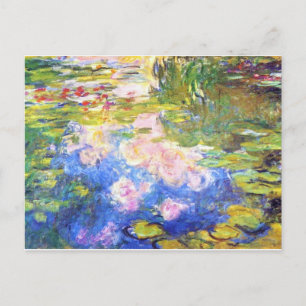 Carte Postale Water Lily Pond Claude Monet