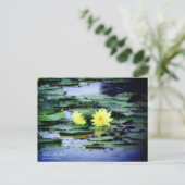 Carte Postale Water-Lily Pond ：Postcard (Debout devant)
