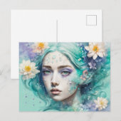 Carte Postale Water Nymph (Devant / Derrière)