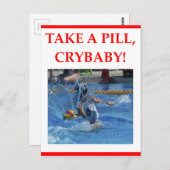 Carte Postale water-polo (Devant / Derrière)