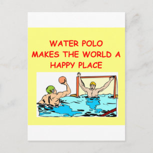 Carte Postale water-polo