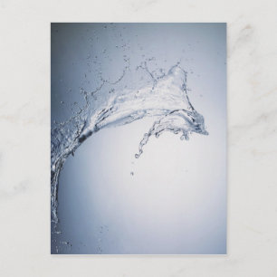 Carte Postale Water Splash