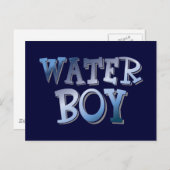 Carte Postale WaterBoy (Devant / Derrière)