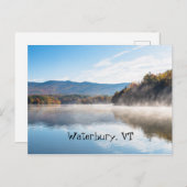 Carte postale Waterbury Vermont (Devant / Derrière)