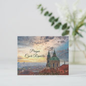 Carte postale Watercolor de la République Tchèque (Debout devant)