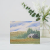 Carte Postale Watercolor Landscape Painting (Debout devant)