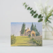 Carte Postale Watercolor Landscape Painting (Debout devant)