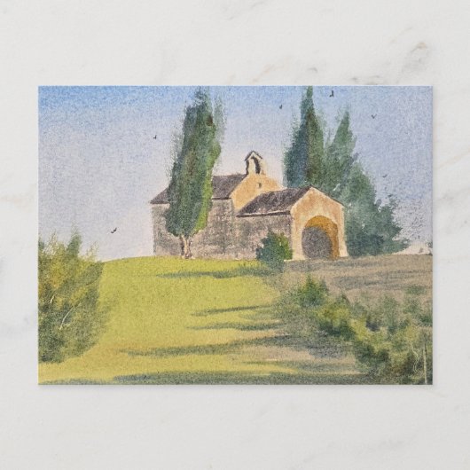 Carte Postale Watercolor Landscape Painting (Devant)