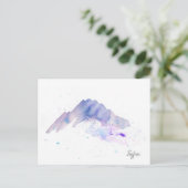 Carte postale Watercolor Mountain - Tryfan (Debout devant)