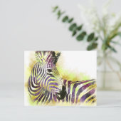 Carte Postale Watercolor Zeba (Debout devant)