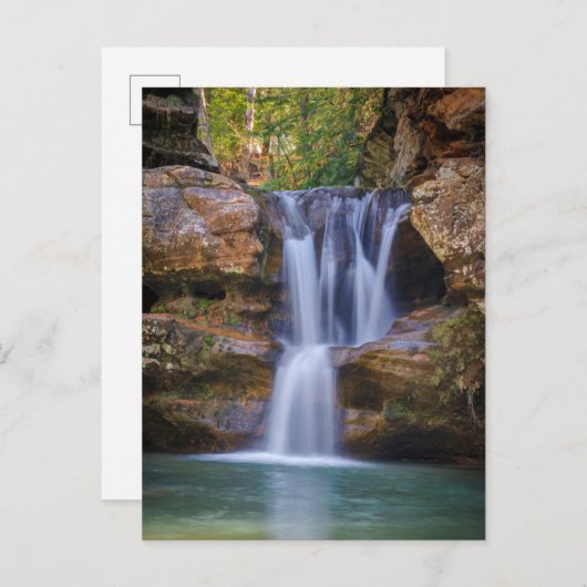 Carte Postale Waterfalls | Cedar Falls, Ohio (Devant / Derrière)