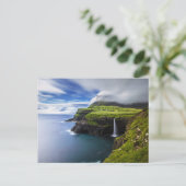Carte Postale Waterfalls | Faroe Islands, Denmark (Debout devant)