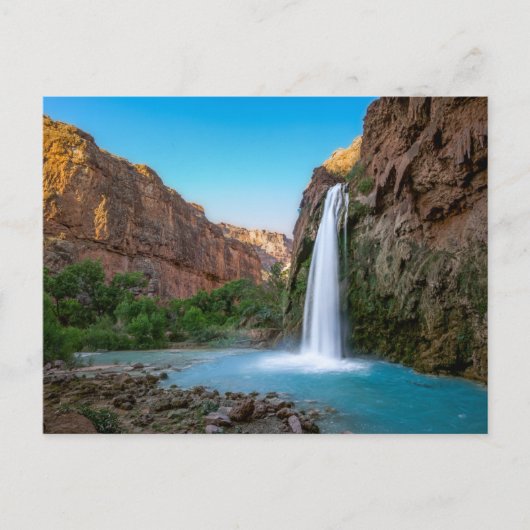 Carte Postale Waterfalls | Havasu Falls at Sunset (Devant)