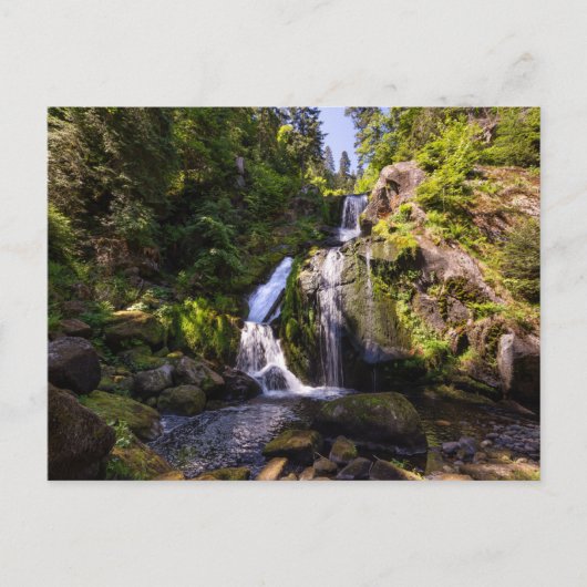 Carte Postale Waterfalls | Triberger Wasserfälle, Germany (Devant)