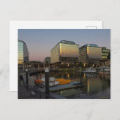 Carte Postale Waterfront de DC à Dusk, Washington, DC (Devant / Derrière)