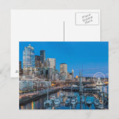 Carte Postale Waterfront et Downtown (Devant / Derrière)