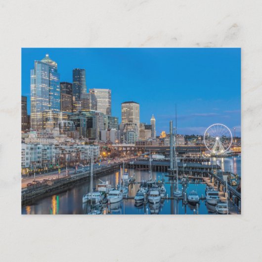 Carte Postale Waterfront et Downtown (Devant)