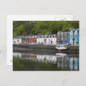 Carte Postale Waterfront, Tobermory, Île de Mull, Écosse, 2 (Devant / Derrière)