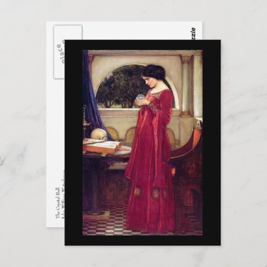 Carte postale Waterhouse (Devant / Derrière)