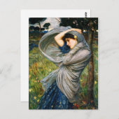 Carte postale Waterhouse Boreas (Devant / Derrière)