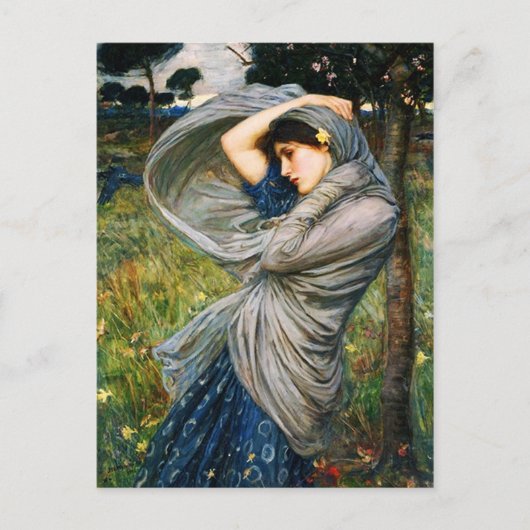 Carte postale Waterhouse Boreas (Devant)