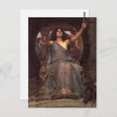 Carte postale Waterhouse Circe (Devant / Derrière)
