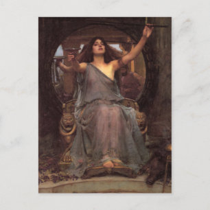Carte postale Waterhouse Circe