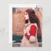Carte postale Waterhouse Juliet (Devant / Derrière)