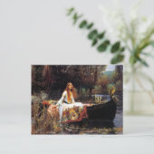 Carte Postale Waterhouse La Dame de Shalott (Debout devant)