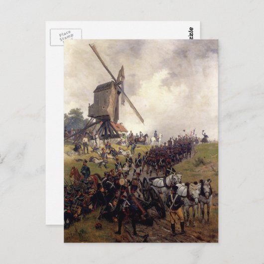 Carte Postale Waterloo (Devant / Derrière)