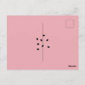 Carte Postale Watermelon Birthday Girl / One in a Melon Party (Dos)