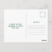 Carte Postale Watermelon Pixel Art (Dos)