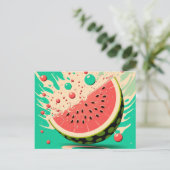 Carte postale Watermelon Summer High (Debout devant)