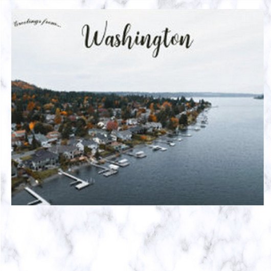 Carte Postale Waterview Maisons En Issaquah Washington