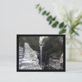 Carte Postale Watkins Glen de cascade vertigineuse (Debout devant)