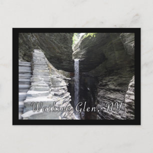 Carte Postale Watkins Glen de cascade vertigineuse