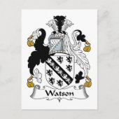 Carte Postale Watson Family Crest (Devant)