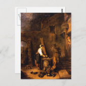 Carte Postale Watteau, Jean-Antoine Art (Devant / Derrière)