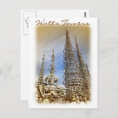 Carte postale Watts Style vintage ! (Devant / Derrière)