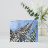 Carte postale Watts Towers ! (Debout devant)